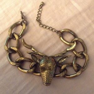 Deer Head Bracelet
